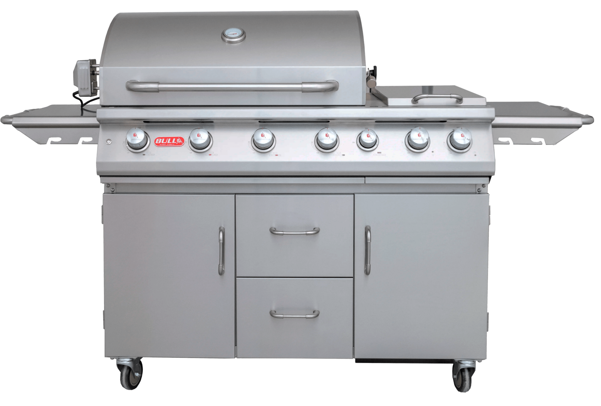 BULL 7 Burner Built BBQ - Lusso Verde Ltd